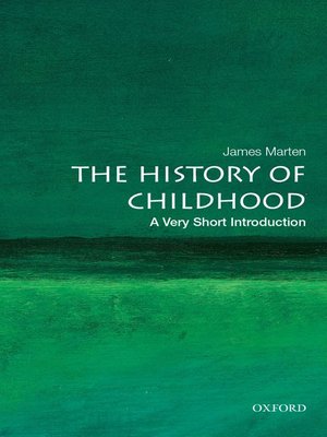 cover image of The History of Childhood